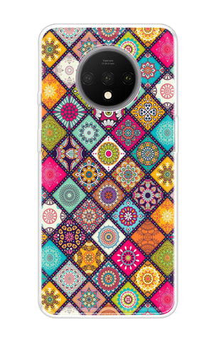Multicolor Mandala OnePlus 7T Back Cover