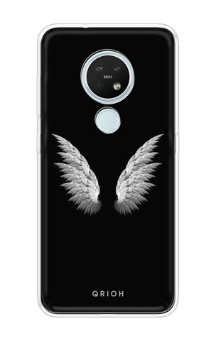 White Angel Wings Nokia 7.2 Back Cover
