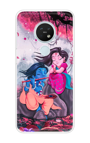 Radha Krishna Art Nokia 7.2 Back Cover