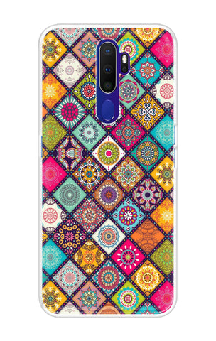 Multicolor Mandala Oppo A9 2020 Back Cover