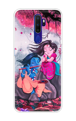 Radha Krishna Art Oppo A9 2020 Back Cover