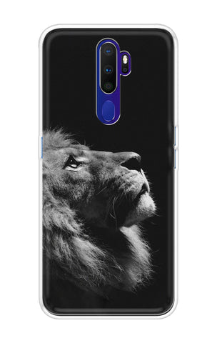 Lion Looking to Sky Oppo A9 2020 Back Cover