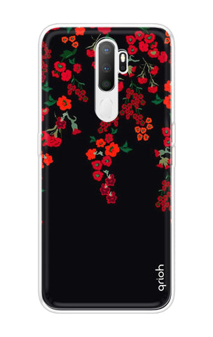 Floral Deco Oppo A5 2020 Back Cover