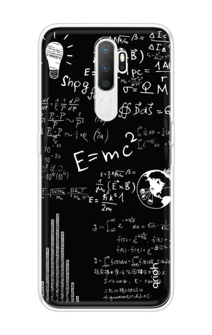 Equation Doodle Oppo A5 2020 Back Cover
