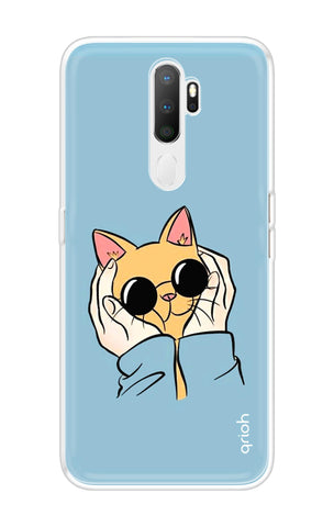 Attitude Cat Oppo A5 2020 Back Cover