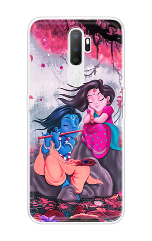 Radha Krishna Art Oppo A5 2020 Back Cover