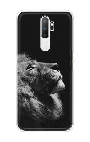 Lion Looking to Sky Oppo A5 2020 Back Cover