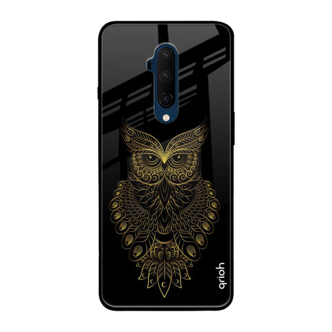 Golden Owl OnePlus 7T Pro Glass Back Cover Online