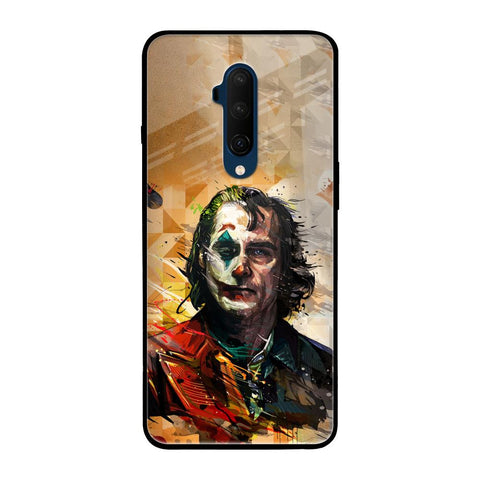 Psycho Villain OnePlus 7T Pro Glass Back Cover Online