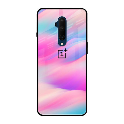 Colorful Waves OnePlus 7T Pro Glass Cases & Covers Online
