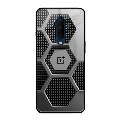 Hexagon Style OnePlus 7T Pro Glass Back Cover Online
