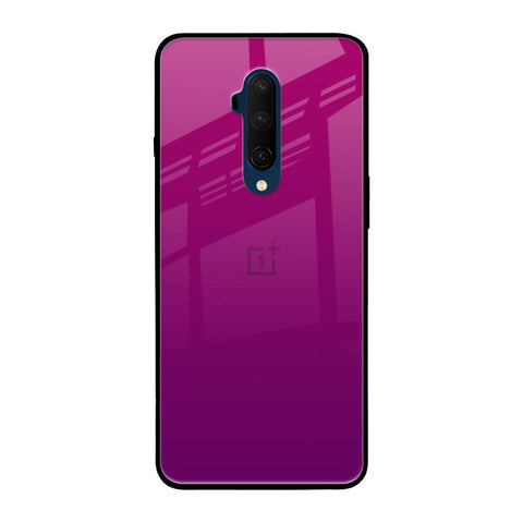 Magenta Gradient OnePlus 7T Pro Glass Back Cover Online