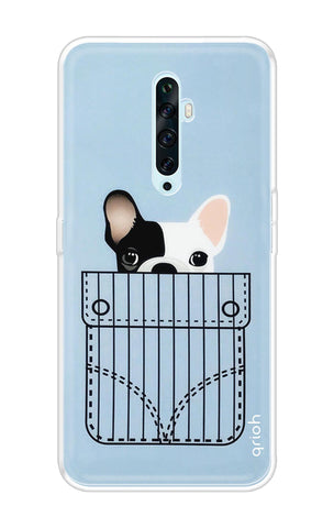 Cute Dog Oppo Reno2 F Back Cover