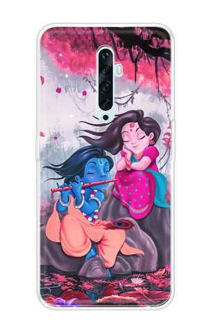 Radha Krishna Art Oppo Reno2 F Back Cover