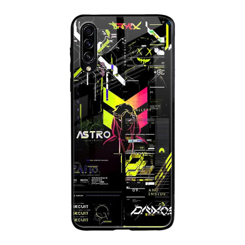 Astro Glitch Samsung Galaxy A70s Glass Back Cover Online