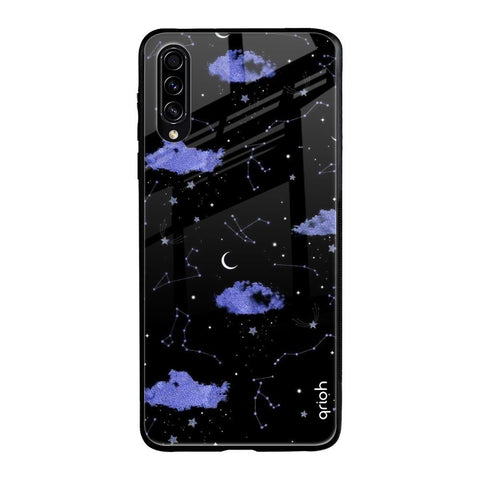 Constellations Samsung Galaxy A70s Glass Back Cover Online