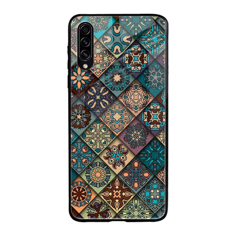 Retro Art Samsung Galaxy A70s Glass Back Cover Online