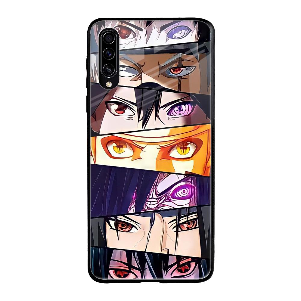 Anime Eyes Samsung Galaxy A70s Glass Back Cover Online