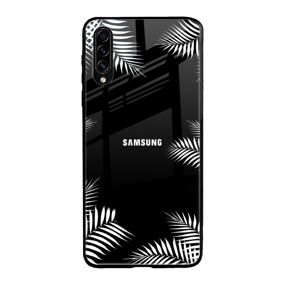 Zealand Fern Design Samsung Galaxy A70s Glass Back Cover Online