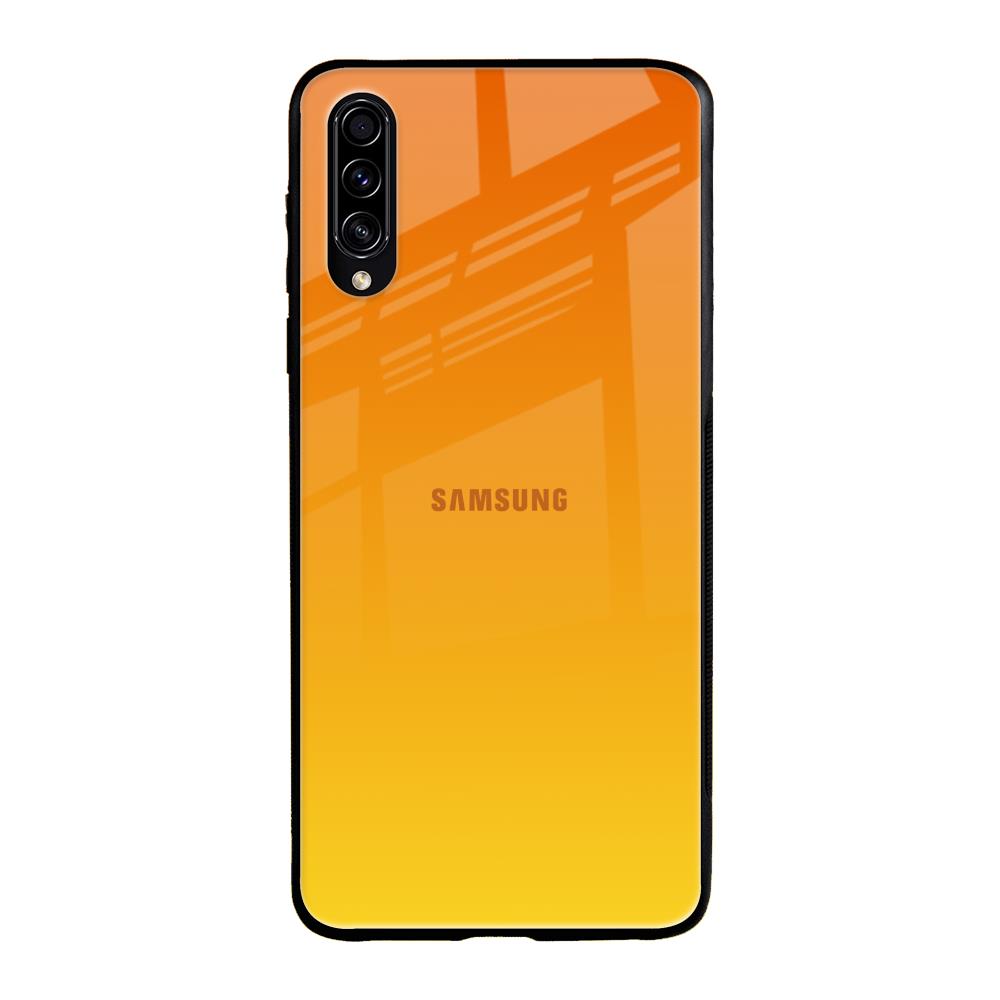 Sunset Samsung Galaxy A70s Glass Back Cover Online