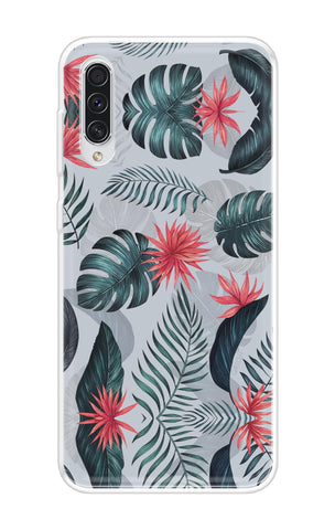 Retro Floral Leaf Samsung Galaxy A70s Back Cover