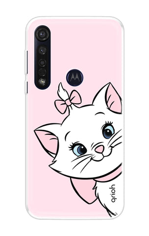 Cute Kitty Motorola Moto G8 Plus Back Cover