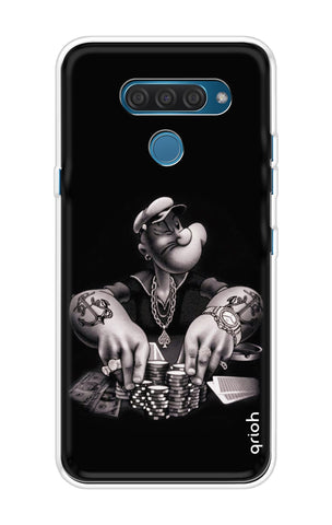 Rich Man LG Q60 Back Cover