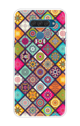 Multicolor Mandala LG Q60 Back Cover