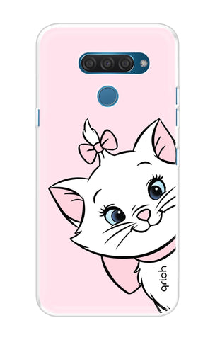 Cute Kitty LG Q60 Back Cover