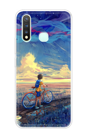 Riding Bicycle to Dreamland Vivo Y19 Back Cover
