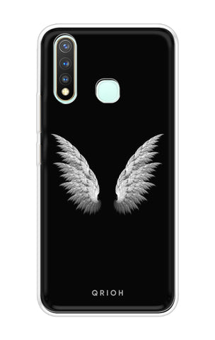 White Angel Wings Vivo Y19 Back Cover