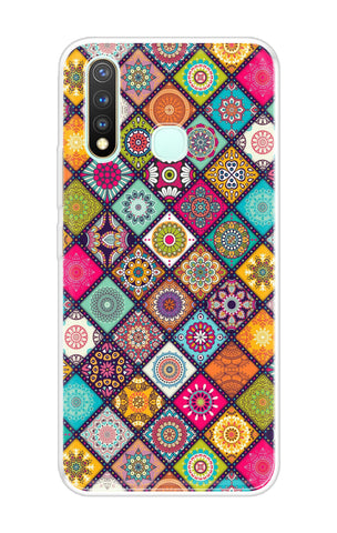 Multicolor Mandala Vivo Y19 Back Cover