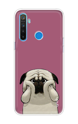 Chubby Dog Realme 5s Back Cover