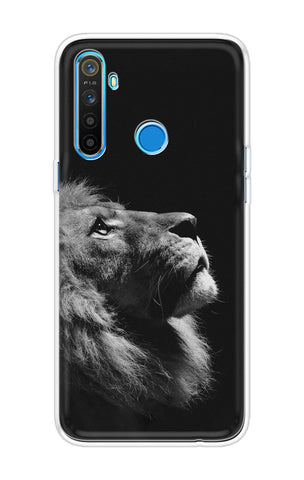 Lion Looking to Sky Realme 5s Back Cover