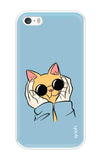 Attitude Cat iPhone SE Back Cover