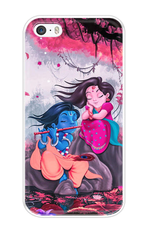 Radha Krishna Art iPhone SE Back Cover