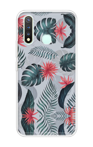 Retro Floral Leaf Vivo U3 Back Cover