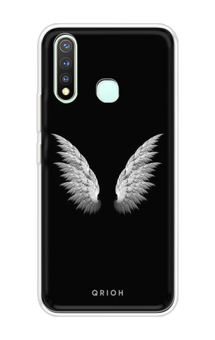 White Angel Wings Vivo U3 Back Cover