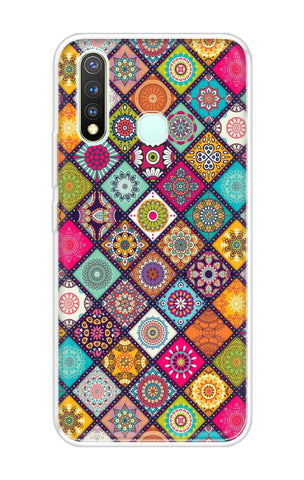 Multicolor Mandala Vivo U3 Back Cover