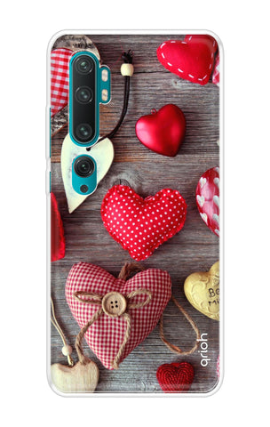 Valentine Hearts Xiaomi Mi Note 10 Back Cover