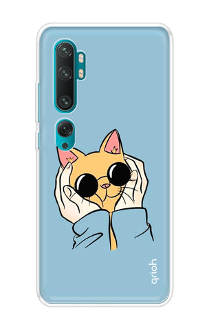 Attitude Cat Xiaomi Mi Note 10 Back Cover