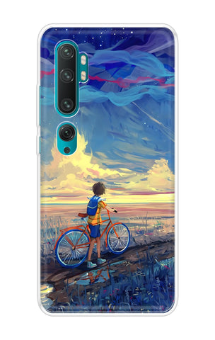 Riding Bicycle to Dreamland Xiaomi Mi Note 10 Back Cover