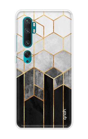 Hexagonal Pattern Xiaomi Mi Note 10 Pro Back Cover