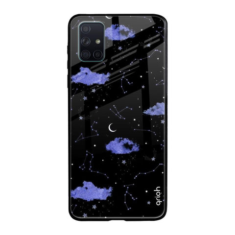 Constellations Samsung Galaxy A51 Glass Back Cover Online