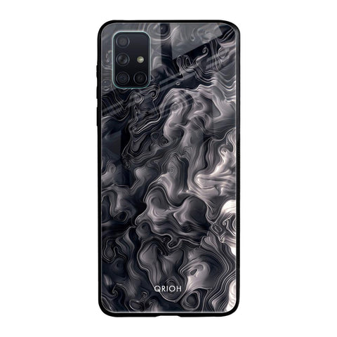 Cryptic Smoke Samsung Galaxy A51 Glass Back Cover Online