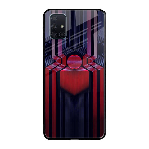 Super Art Logo Samsung Galaxy A51 Glass Back Cover Online