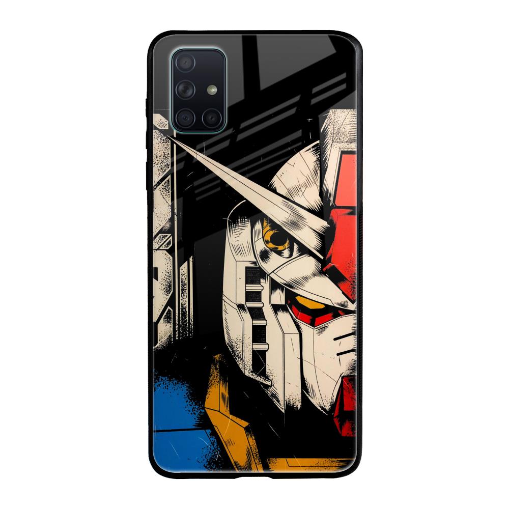 Transformer Art Samsung Galaxy A51 Glass Back Cover Online