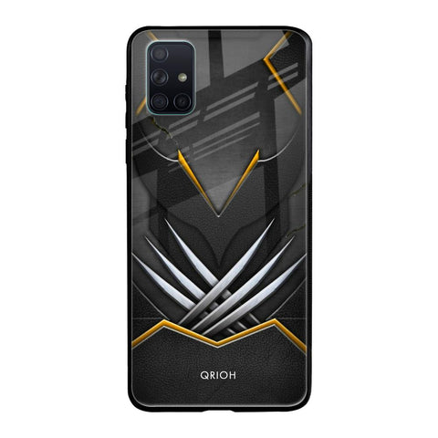 Black Warrior Samsung Galaxy A51 Glass Back Cover Online