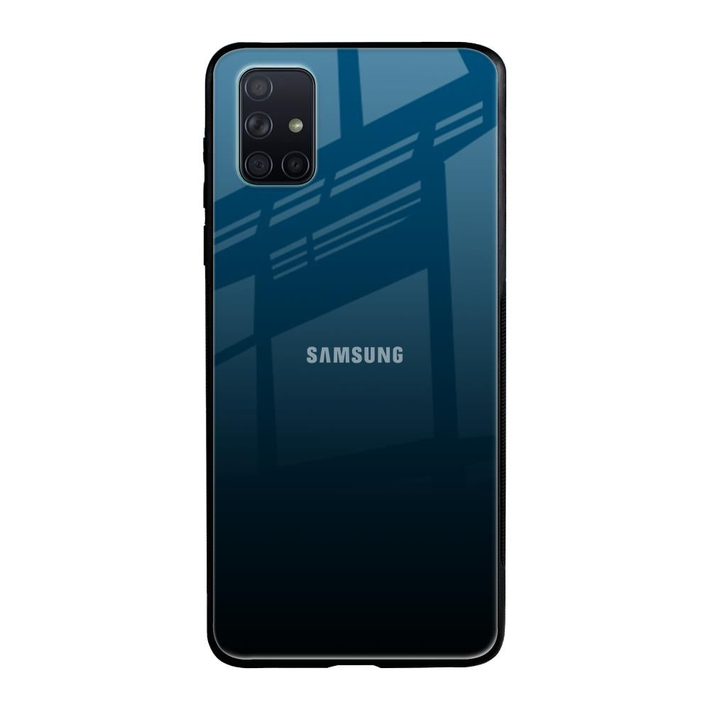 Sailor Blue Samsung Galaxy A51 Glass Back Cover Online