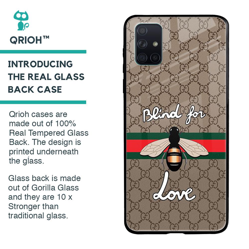 Blind For Love Glass case for Samsung Galaxy A51